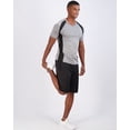 thumbnail image 5 of Real Essentials 5 Pack: Men’s V-Neck Dry-Fit Moisture Wicking Active Athletic Tech Performance T-Shirt, 5 of 6