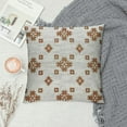 thumbnail image 2 of ARISTURING  Modern Boho Throw Pillow Cover, Decorative Pillow Cover for Couch, Sofa, Bed, Rust Ethnical Dots,, 2 of 5