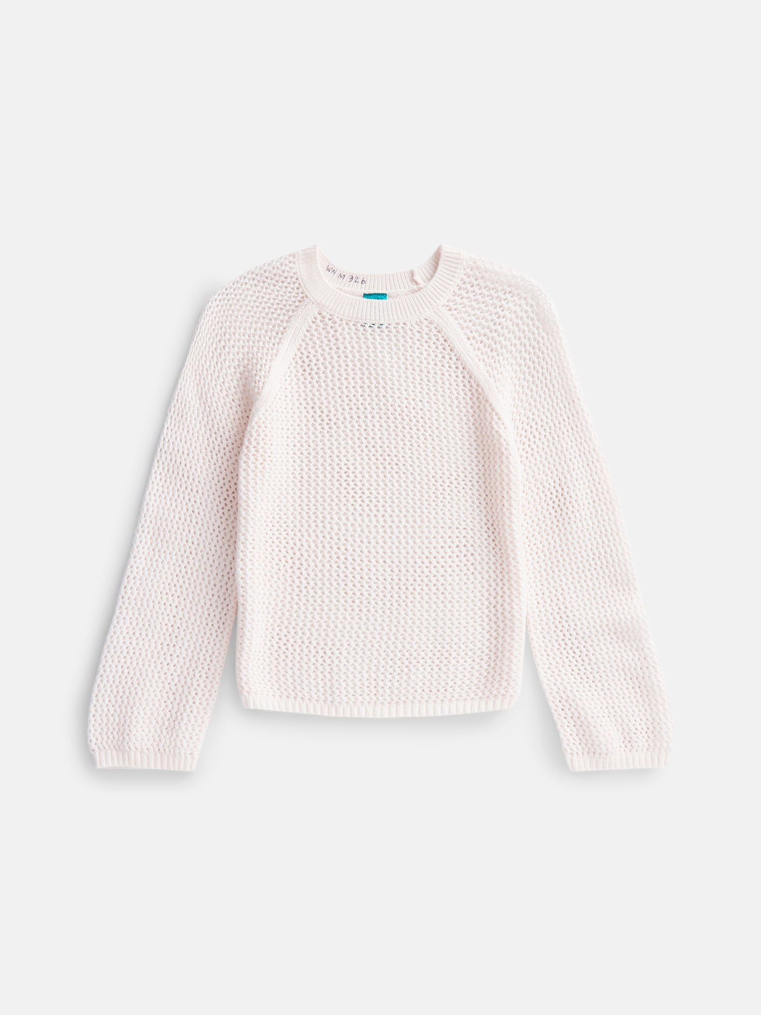 Wonder Nation Girls Open Knit Sweater, Lightweight, Sizes 4-18 & Plus