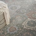 thumbnail image 6 of Nourison Parisa Boho Farmhouse Grey/Multi 8'6" x 11'6" Area Rug, Plush, Bedroom, Kitchen, Living Room, 6 of 8