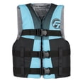 thumbnail image 3 of Full Throttle Teen Nylon Life Jacket Aqua, 3 of 3