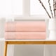 thumbnail image 3 of Juego de toallas de baño REGALWOVEN Pack de 2, toallas de baño suaves y altamente absorbentes, toallas de secado rápido para el cuerpo, rosa-1 28' x 56', 3 of 7