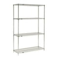 thumbnail image 3 of Global Industrial 18726AC 72 x 18 x 63 in. Quick Adjust Wire Shelving, Chrome, 3 of 4