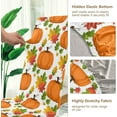 thumbnail image 4 of Halloween Pumpkin Leaf Dining Chair Covers Set of 4 Spandex Stretch Chair Protectors Covers for Dining Chairs Living Room, 4 of 6
