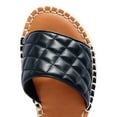 thumbnail image 4 of Time and Tru Women’s Quilted Espadrille Slides, 4 of 6