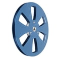 thumbnail image 1 of 1/4 7 Inch Takeup Reel, Empty Reel 6 Hole Aluminum Alloy Open Reel Sound Tape Empty Reel Opening Machine Part Long Play Analog Recording Tape for Recording, 1 of 8