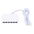 thumbnail image 2 of Conector de unión para armario, herramienta de gestión de cables, caja divisora de 6 puertos para luces LED para armario, 2 of 8