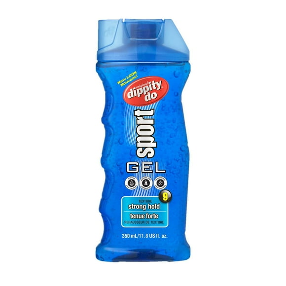 dippity-do SPORT Hair Gel - Adds Texture & Definition - Strong Hold - Level 9, 350ml