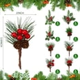 thumbnail image 2 of Paneles de púas y aerosoles navideños, 48 unidades, para decoración de árboles, 2 of 6
