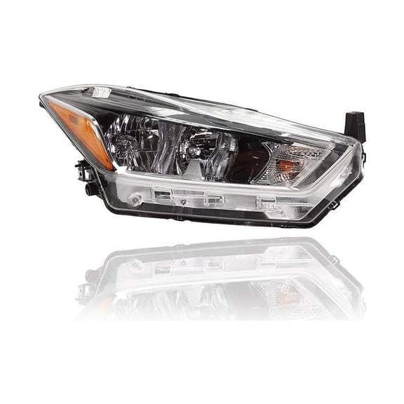 Headlight Assembly - Compatible/Replacement for '18-21 Nissan Kicks S/SV-Only - Halogen - Right Hand - Passenger - 260105RL0A CAPA Fits select: 2018-2020 NISSAN KICKS S/SR/SV