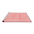 thumbnail image 2 of Ahgly Company Machine Washable Indoor Rectangle Oriental Red Traditional Area Rugs, 7' x 10', 2 of 4