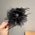 thumbnail image 1 of Paquete de 2 lazos para el pelo de color caramelo con forma de corazón para niña, banda de goma estilo cola de caballo doble, accesorios para el pelo, 1 of 6