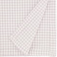 thumbnail image 2 of Fennco Styles Country Gingham with Crochet Edge Cotton Table Runner 16”W x 72" L - Purple Checkered Table Cover for Home Décor, Dining Table, Banquets, Holidays and Special Occasions, 2 of 3
