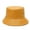 Yellow, variant on New Faux Leather Bucket Hat Women Man Pu Soild Sun Hat Fashion Bob Panama Autumn Winter Waterproof Fisherman Hat Travel Hat