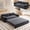Grey, variant on Tmsan 66" Queen Size Sofa Bed,love seat with pull out sleeper mattress,Modern Velvet Loveseat for Living Room,Apartment,Bedroom,White