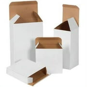 Box Partners Rev-Tuck Folding Ctns,4 13/16x1.25x4 13/16,White,250/CS - BXP RTC44W