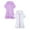 Purple 1PCS & White 1PCS, variant on LUOGENLI 2 Pack Little Girls Swim Cover up Kids Swimsuit Coverup Zip up Beach Bathing Suit Hooded Bathrobe Absorbent Beach Dress Girls Fourth of July Dress 10-12 Casual 120