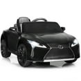 thumbnail image 1 of Gymax 12V Licensed Lexus LC500 Kids Ride On Car w/ MP3 Remote Control Black, 1 of 10