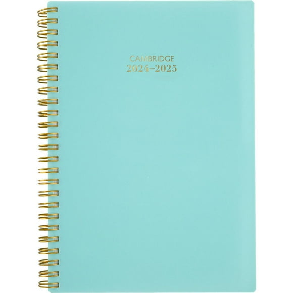 Cambridge 12M Small Colorbar Lght Blue Planner '25, Planner
