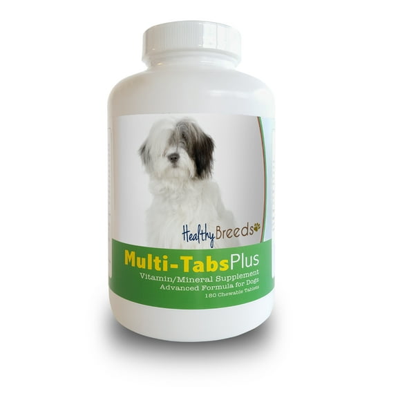Healthy Breeds Dog Multi-Tab Vitamin and Mineral Supplement for Old English Sheepdog, 180 Chews