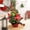 Multicolor C, variant on Christmas Tabletop Mini Green Tree Red Fruit 25cm Plastic Exquisite Ornament Small Scene Arrangement Living Room Office Bedroom Detailed Decor Customizable Festive Display