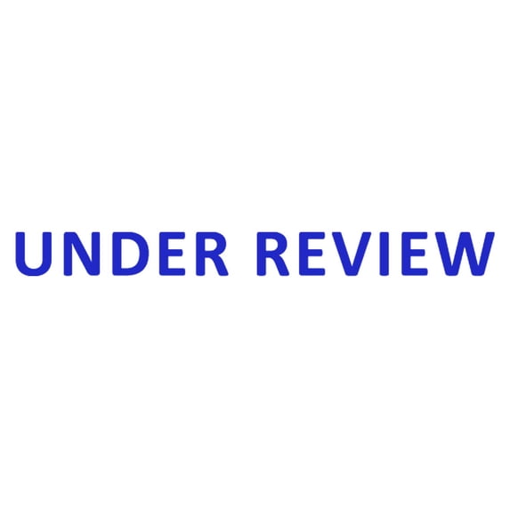 Printtoo Under Review Self Inking Rubber Stamp Pre-Inked Office Stamp- Home Office Business Stationery, Blue- 42 x 9 mm