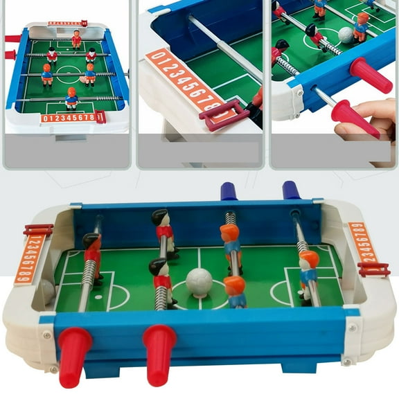 GETAJGHSD Tabletop Soccer Game For Kids Stainless Steel Multi 1Set