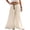 #01 Beige 【Mix & Match: Stock Up on Your Favorite Colors】, variant on Women's Cotton Linen Pleated Wide Leg Pants, Elastic High Waist Side Pocket Resort Trousers, Semi Sheer Flow Casual Bottoms for Summer Beach Daily | TruHer,Black S