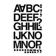 thumbnail image 4 of Chartpak Self-Adhesive Vinyl (01040) Capital Letters and Numbers, 1-1/2 Inches High, Black, 4 of 4