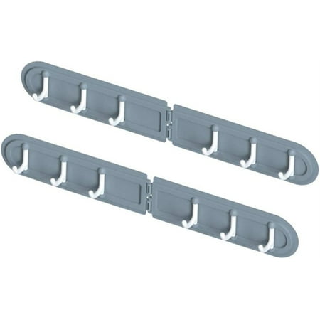 

Happon Foldable Wall Mounted Holder Powerful Hook and Storage Door Behind The Sticky Hook Corner Hook Kitchen Punch-Free rotatable Multifunctional Hook Gray