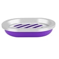 thumbnail image 4 of Conjunto de 4 Accesorios de traje de baño Ticfox incluye taza soporte para cepillo de dientes dispensador de jabón Púrpura, 4 of 14