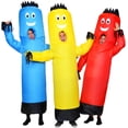 thumbnail image 5 of Disfraz inflable para hombre LookOurway Air Dancers, rojo, adulto, 5 of 5
