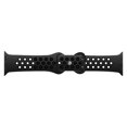 thumbnail image 3 of Correa de reloj ajustable Correa de reloj impermeable transpirable de doble color de silicona para Iwatch Negro carbón 42 mm / 1,65 pulgadas 44 mm / 1,73 pulgadas 45 mm / 1,77 pulgadas 49 mm / 1,93 p, 3 of 10