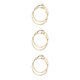 thumbnail image 2 of Sonducket 1 par de pendientes para niña, pendientes decorativos para mujer, decoración para mujer tipo 20 tipo20 3piezas Sonducket CBP219271, 2 of 6