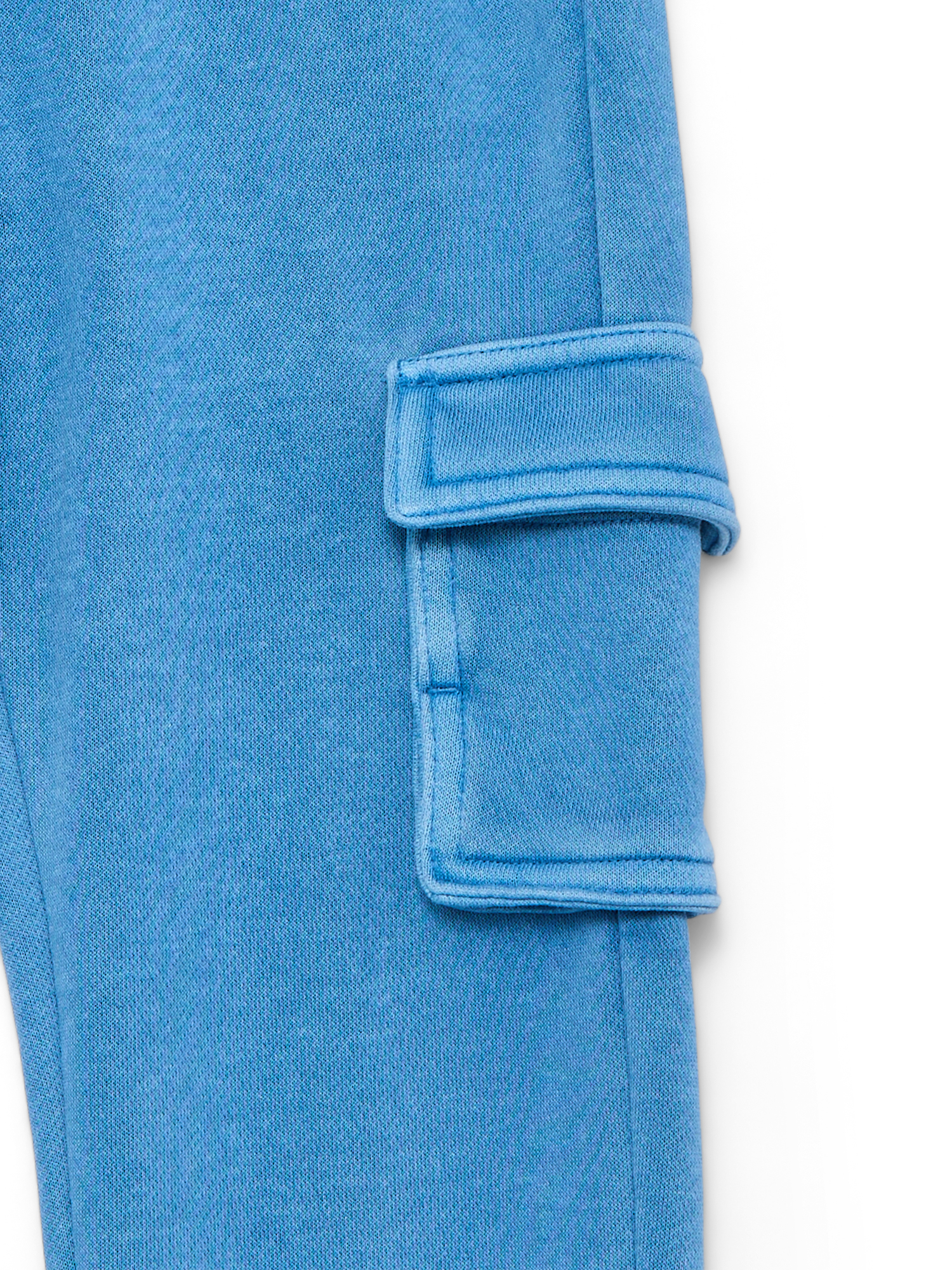 Wonder Nation Boys Garment Dyed Fleece Cargo Pants, Sizes 4-18 & Husky