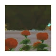 thumbnail image 2 of "Marigold in Bloom" - Canvas, 2 of 25