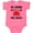 Hot Pink, variant on Inktastic Gammy Loves Me Grandchild Boys or Girls Baby Bodysuit