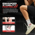 thumbnail image 4 of Special Essentials 1 Pair Ankle Brace for Men & Women: Relief for Plantar Fasciitis, Arch Support, Heel Spur Pain, Foot Swelling, Achilles Tendonitis, Ankle and Foot Compression Sleeve Sock, 4 of 7