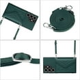 thumbnail image 4 of Nalacover Crossbody Wallet Case for Samsung S23 Ultra RFID Blocking Card Slot Holder, Magnetic Flip Folio Purse Case, PU Leather Envelope Design Handbag Women Girls for Samsung Galaxy S23 Ultra, Green, 4 of 10