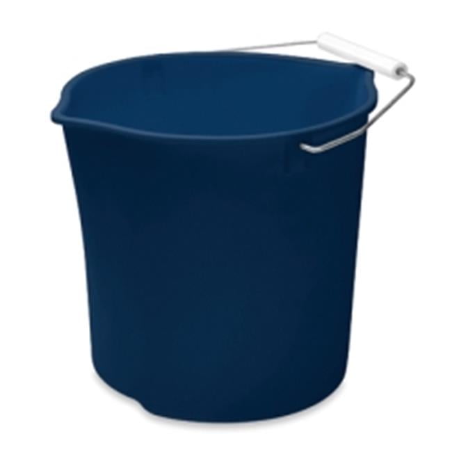 Rubbermaid 2963TPROYBBLU 11 Quart Royal Blue Bucket Pack Of 6 Walmart
