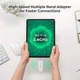 thumbnail image 3 of EIOTCLUB 4G LTE USB Wifi 6 Dongle, Portable Mobile Hotspot with Pre-Installed SIM And Prepaid Data, Supports Up to 10 Devices, Plug And Play, US Solely, 3 of 6