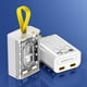 thumbnail image 5 of Mini Power Bank 10000mAh Batería externa Dispositivo de carga para exteriores (Blanco), 5 of 5