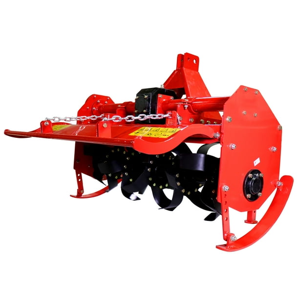 Titan 48" Heavy Duty Rotary Tiller 3 PT CAT 1 Hitch PTO Driven