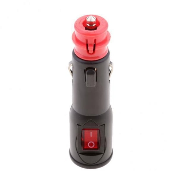 6xUniversal Car RV Macho Encendedor de Cigarrillos Enchufe Conector Adaptador Interruptor 10 piezas