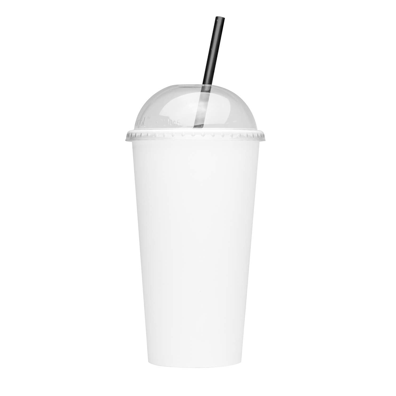 Karat C-KCP32WU 32 Oz Poly Lined To Go Paper Cold Cups for Soda