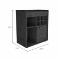 thumbnail image 2 of Smokey Oak Bar Cabinet with One Door Panel, 2 of 7