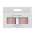 thumbnail image 2 of Adorno con pajita STANLEY Quencher Stay Smooth Pink Dusk, paquete de 2, 2 of 3