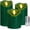 Green, variant on Flameless Candles Lights, Set of 3 Flickering LED Candles with Remote & Timer, Dimmable Electric Pillar Candles Battery Operated, Real Wax Candles for Home Wedding Christmas Decor