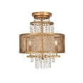 thumbnail image 1 of Elegant Lighting 1540F18GI Legacy 3 Light Flush mount, Golden Iron, 1 of 1