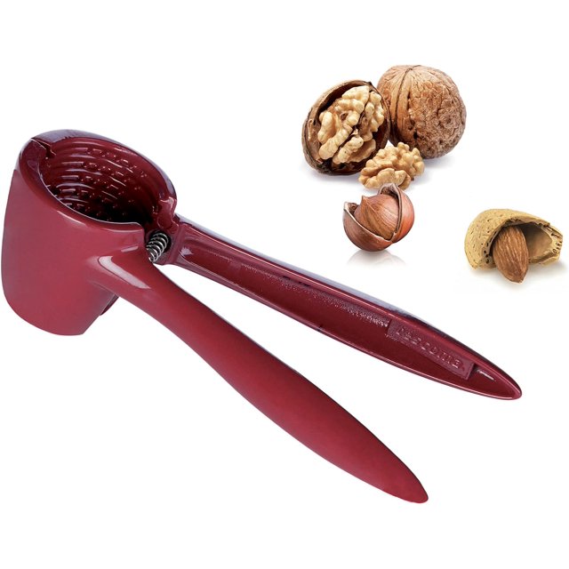 Pinza para cortar nueces rojas, herramienta multifuncional para el hogar, artefacto de nuez abierta, Cascanueces de avellanas, 1 ud.